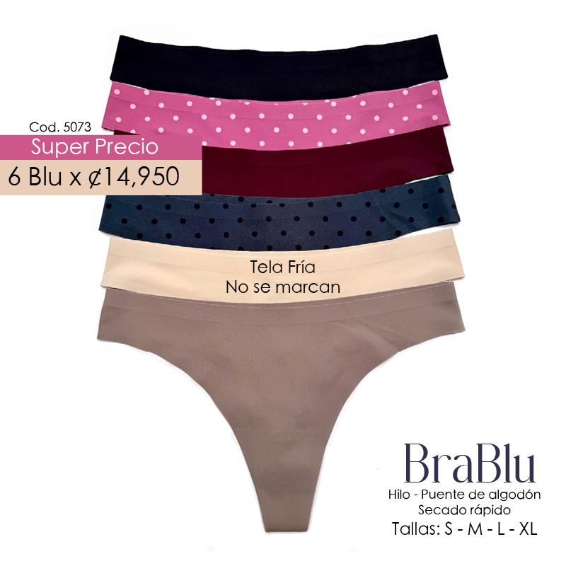 Paquete de 6 Blu Código 5073