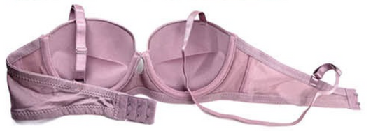 Paquete de 6 Bra Código 7285 - PUSH UP SATINADO.