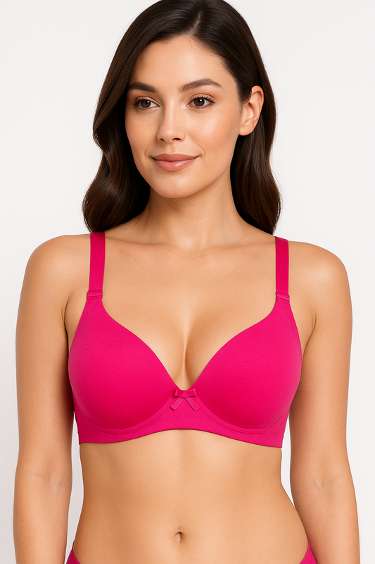 Paquete de 6 Bra Código 3524 - algodon.