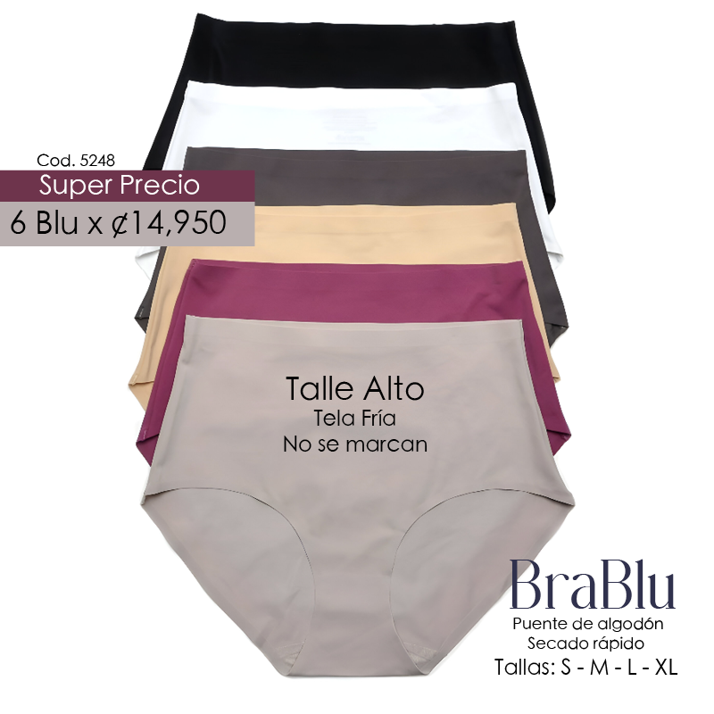 Paquete de 6 Blu Código 5248