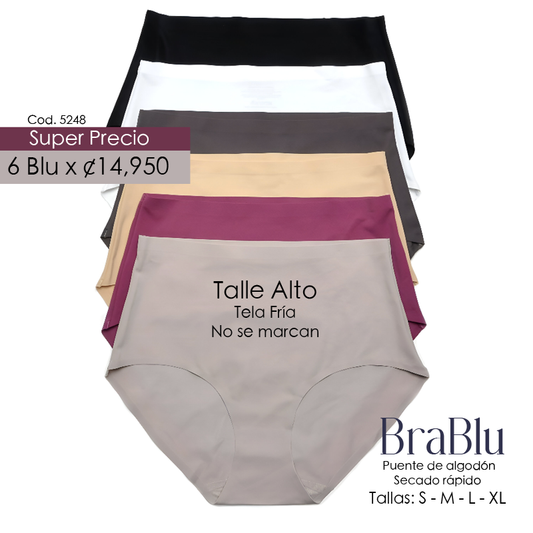 Paquete de 6 Blu Código 5248