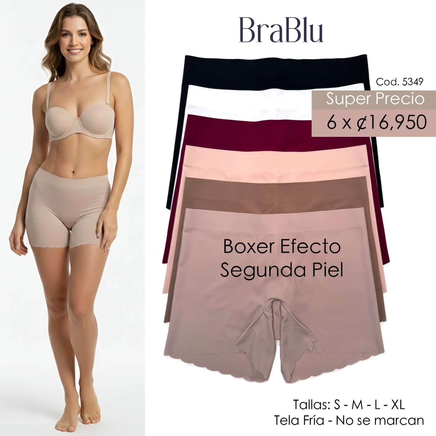 Paquete de 6 Blu Código 5349