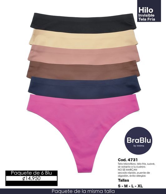 Paquete de 6 Blu Código 4731